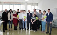 Глава Сосновоборска поздравил студентов техникума за высокие результаты в региональном этапе Чемпионата профмастерства «Профессионалы»