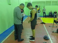 Cоревнования на первенство техникума по жиму штанги Cоревнования на первенство техникума по жиму штанги