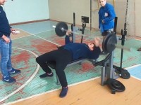 Первенство техникума по жиму лёжа