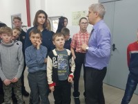Наши волонтеры на образовательной экскурсии