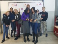 Наши волонтеры на образовательной экскурсии Наши волонтеры на образовательной экскурсии