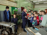 Летний лагерь на экскурсии в техникуме