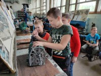 Летний лагерь на экскурсии в техникуме