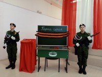 Курсанты военно-спортивного клуба «Барс» нашего техникума приняли участие во Всероссийской акции «Парта Героя» Курсанты военно-спортивного клуба «Барс» нашего техникума приняли участие во Всероссийской акции «Парта Героя»