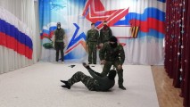 Курсанты военно-спортивного клуба «Барс» посетили детский сад №7 Курсанты военно-спортивного клуба «Барс» посетили детский сад №7