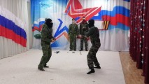 Курсанты военно-спортивного клуба «Барс» посетили детский сад №7 Курсанты военно-спортивного клуба «Барс» посетили детский сад №7