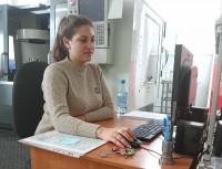 Ксения Владимировна в процессе работы