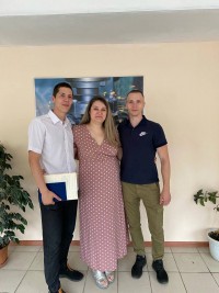 Татьяна Викторовна со студентами