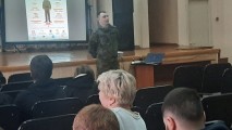 Техникум посетили представители в/ч 51966 г. Железногорска Техникум посетили представители в/ч 51966 г. Железногорска