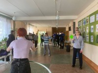 Соревнования по хула-хупу, посвященные празднованию 35-летию техникума