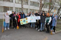 Традиционный весенний субботник!
