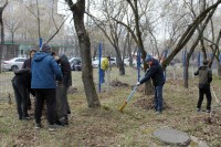 Традиционный весенний субботник!