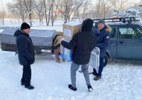 Студенты и сотрудник техникума приняли участие в благотворительной акции "Посылка солдату"