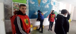 Студенты и сотрудники техникума приняли участие в благотворительной акции для военнослужащих