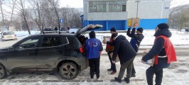 Студенты и сотрудники техникума приняли участие в благотворительной акции для военнослужащих