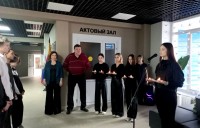 Арт-инсталляция «Журавлик скорби» в техникуме. Месяц с момента трагедии… Арт-инсталляция «Журавлик скорби» в техникуме. Месяц с момента трагедии…