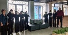 Арт-инсталляция «Журавлик скорби» в техникуме. Месяц с момента трагедии… Арт-инсталляция «Журавлик скорби» в техникуме. Месяц с момента трагедии…