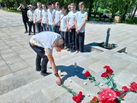 Навигаторы Детства нашего техникума почтили память погибших во время Великой Отечественной войны Навигаторы Детства нашего техникума почтили память погибших во время Великой Отечественной войны