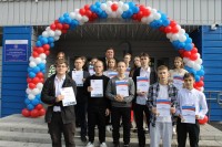 Торжественная линейка в техникуме