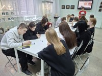 Путешествие в прошлое: студенты группы 149 КЭП 25 на занятии «История письменности»