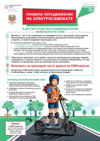 Электросамокат: летний гайд по безопасному движению